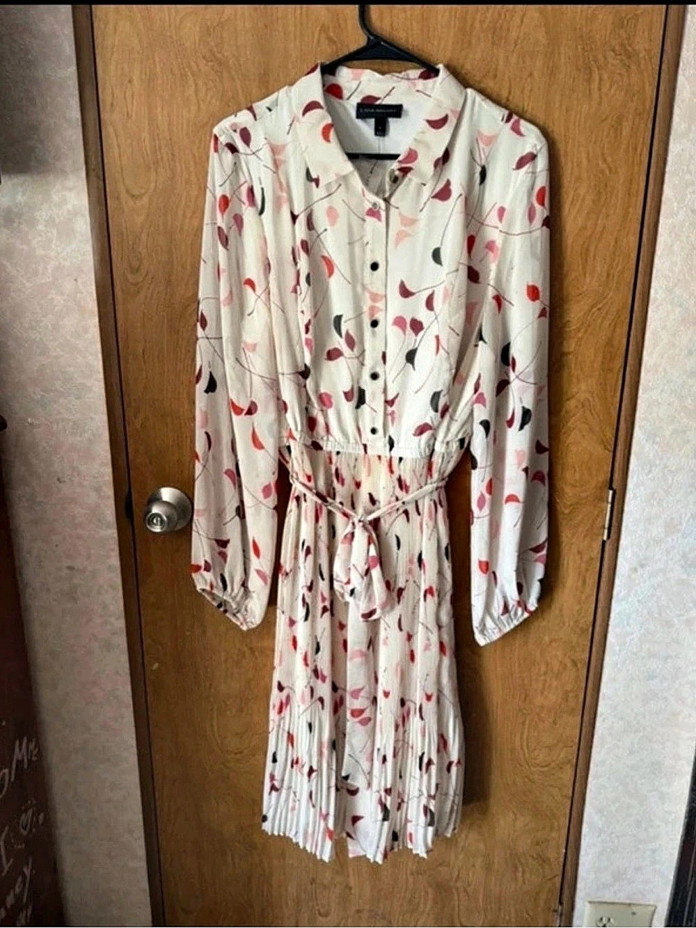 Lane Bryant Printed Midi Dress Size 16 NWT